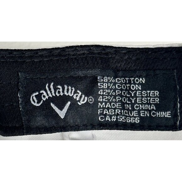 Callaway Golf Hat Trucker Baseball Cap Embroidered Hook & Loop Adjustable White - Picture 6 of 6